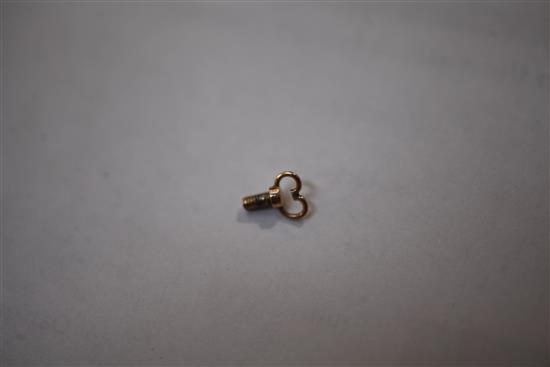 A Victorian gold and silver, diamond crescent and star brooch, now converted to a pendant, pendant 1.25in.